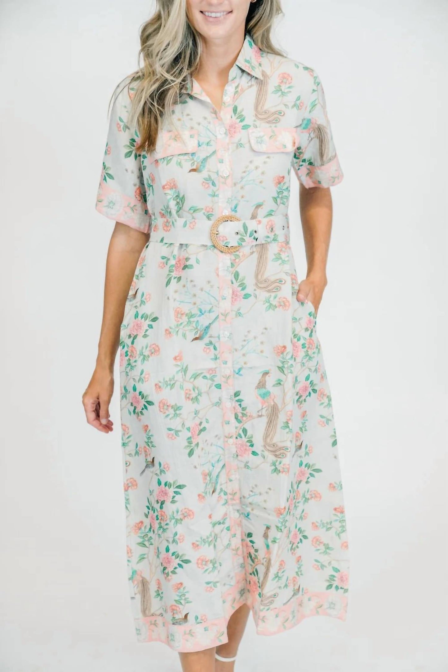 Marigold - Penelope Button-down Front Dress