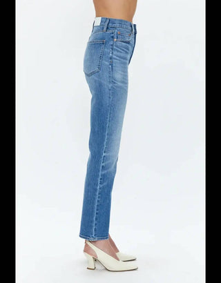 Pistola - Women's Ally High Rise Straight Leg Jeans