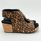 Corkys Footwear - Women's Frisky Faux Suede Leopard Wedges