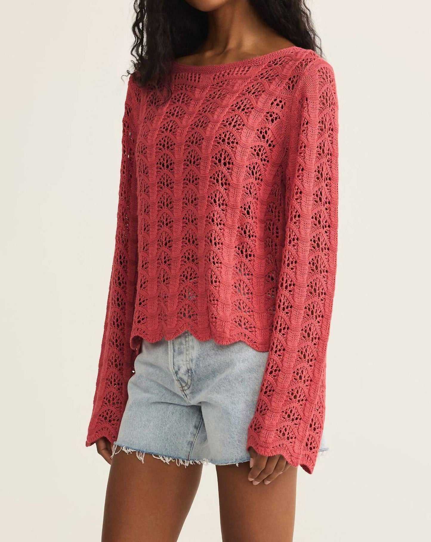 Z Supply - Azura Crochet Sweater
