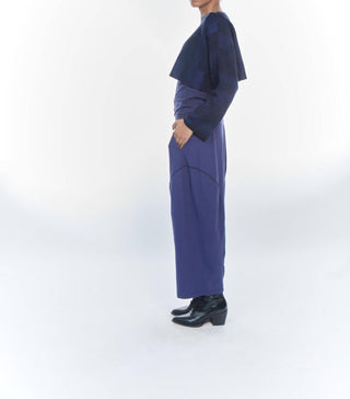 Matthildur - Vonji Patterned Crop Sweater