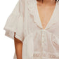 Free People - Elle Cutwork Top