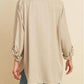 Dress Forum - Women's Tencel Oversized Button Down Shirt