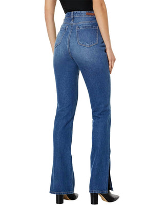 Blanknyc - The Cooper Straight Leg Jeans with Side Slit