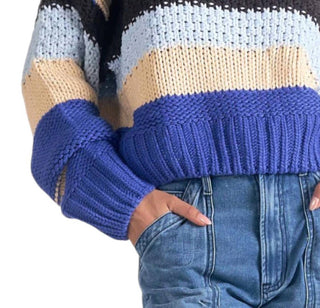 Elan - Cassidy Striped Sweater