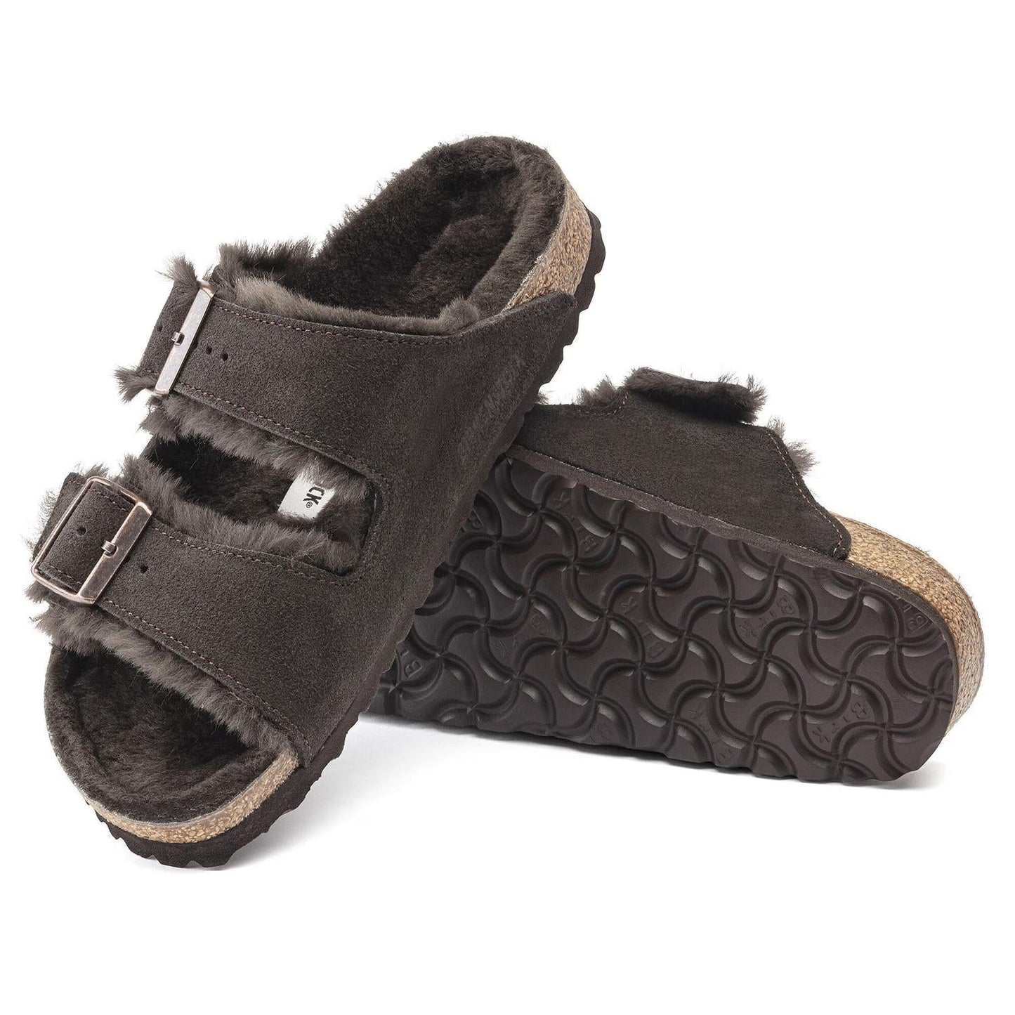 Birkenstock - Women's Arizona Shearling Suede Sandal