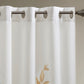 Burnout Printed Curtain Panel (Only 1 Pc Panel)