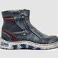 Kcr Group - Women's Original Zip-Up Leather Boots