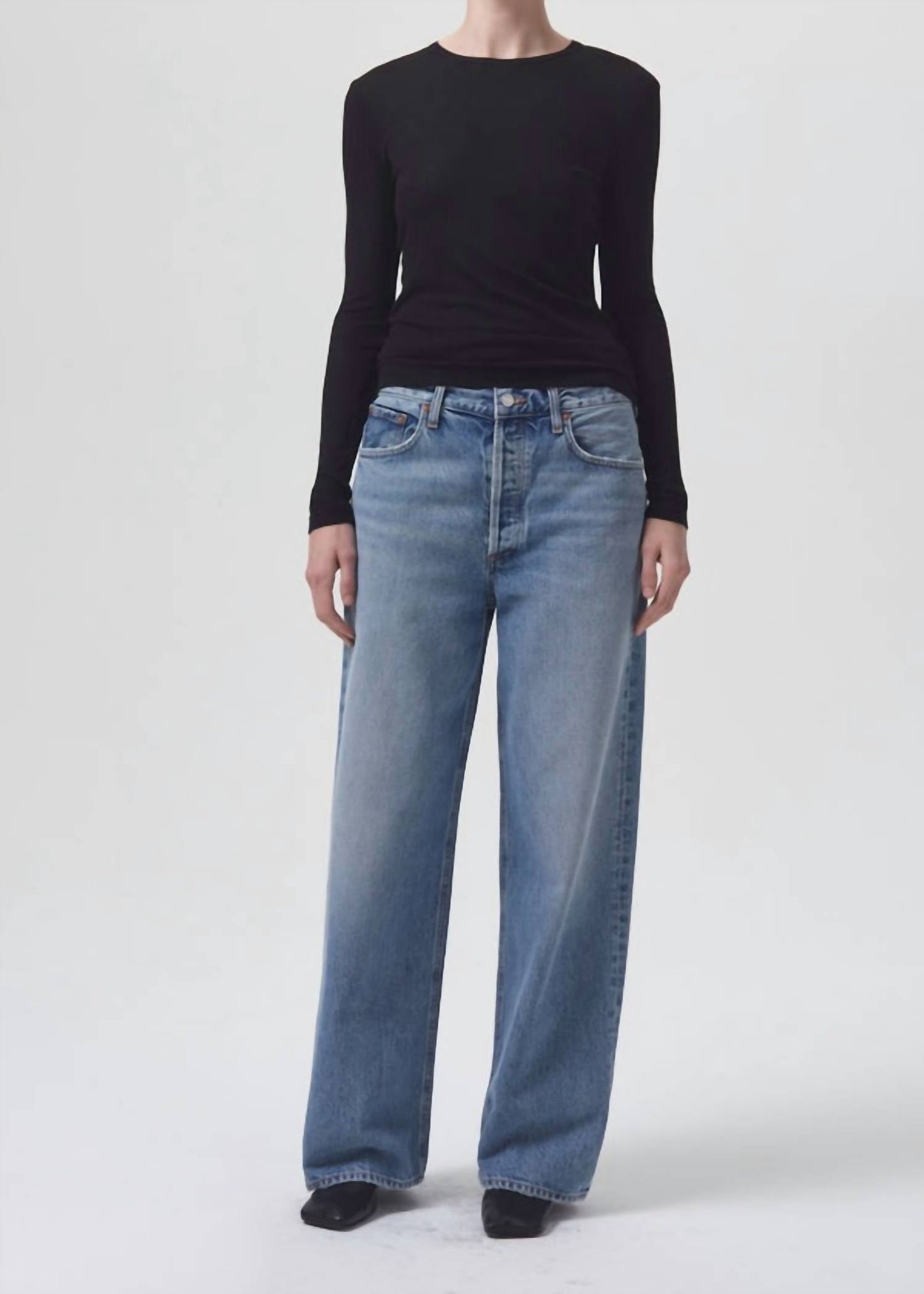 Agolde - Low Slung Baggy Jeans