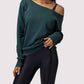Spiritual Gangster - Vida Off Shoulder Sweatshirt