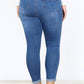 Haute Curve - Plus Size Ripped Skinny Jeans
