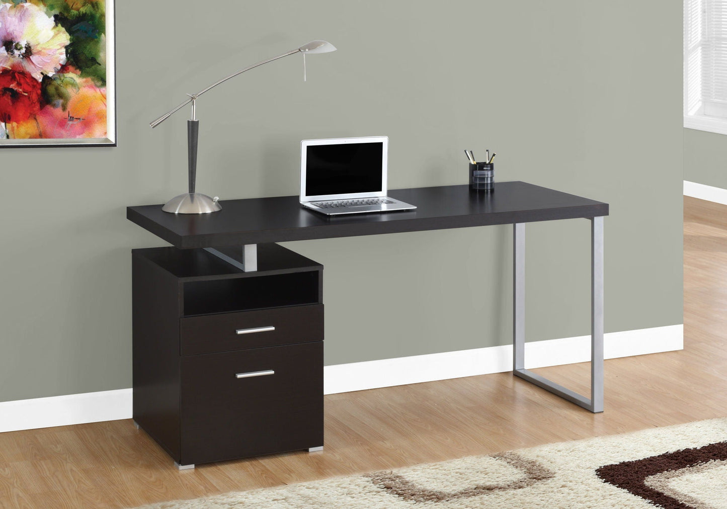 Computer Desk for Home Office with Storage Drawers