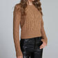 Autumn Cashmere - Mixed Cable Crew Sweater