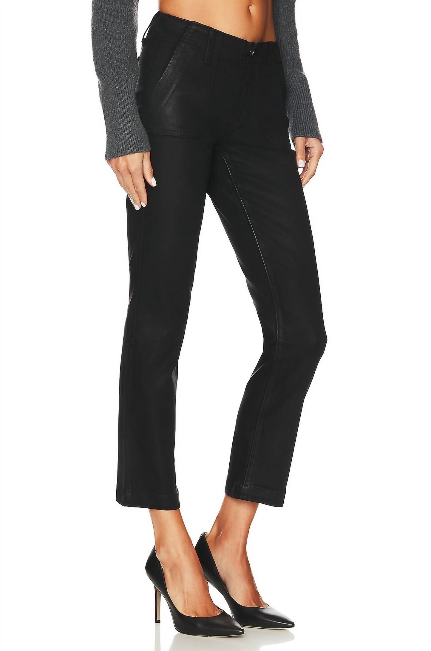 Paige - Mayslie Straight Ankle Jean