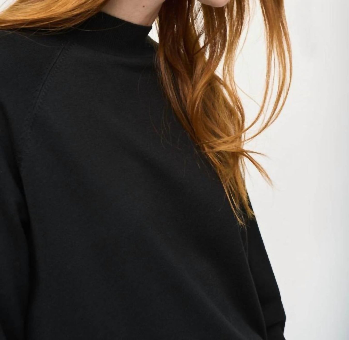 Joseph Ribkoff - Mock Neck Long Sleeve Sweater Knit Top