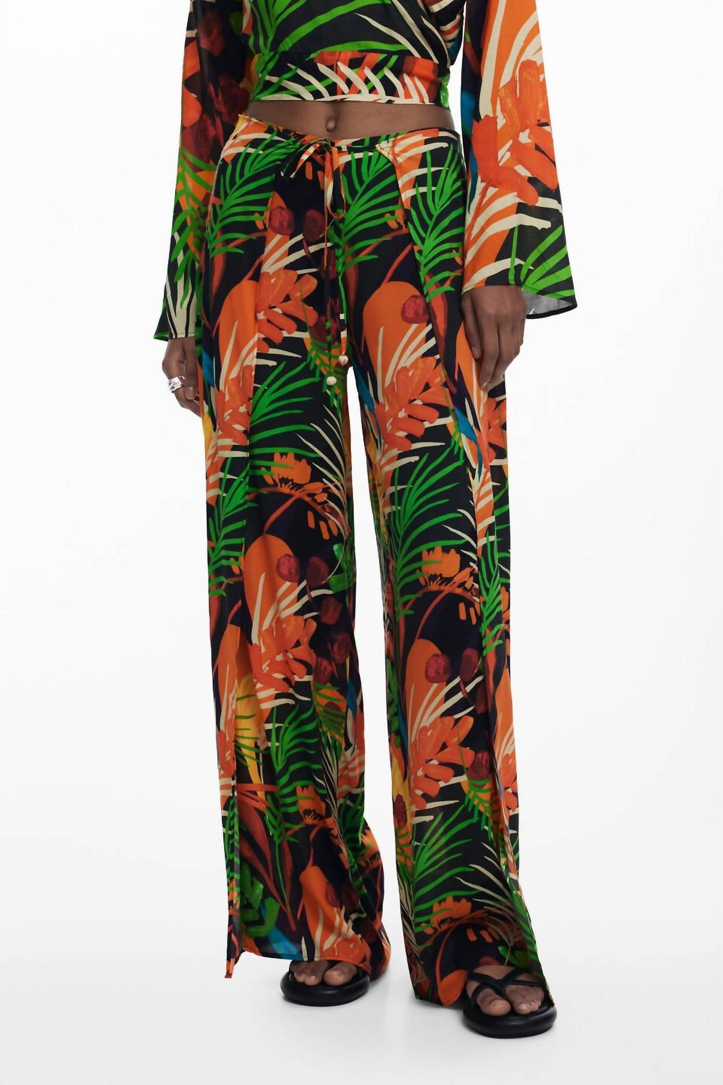 Desigual - WRAP LONG PANTS