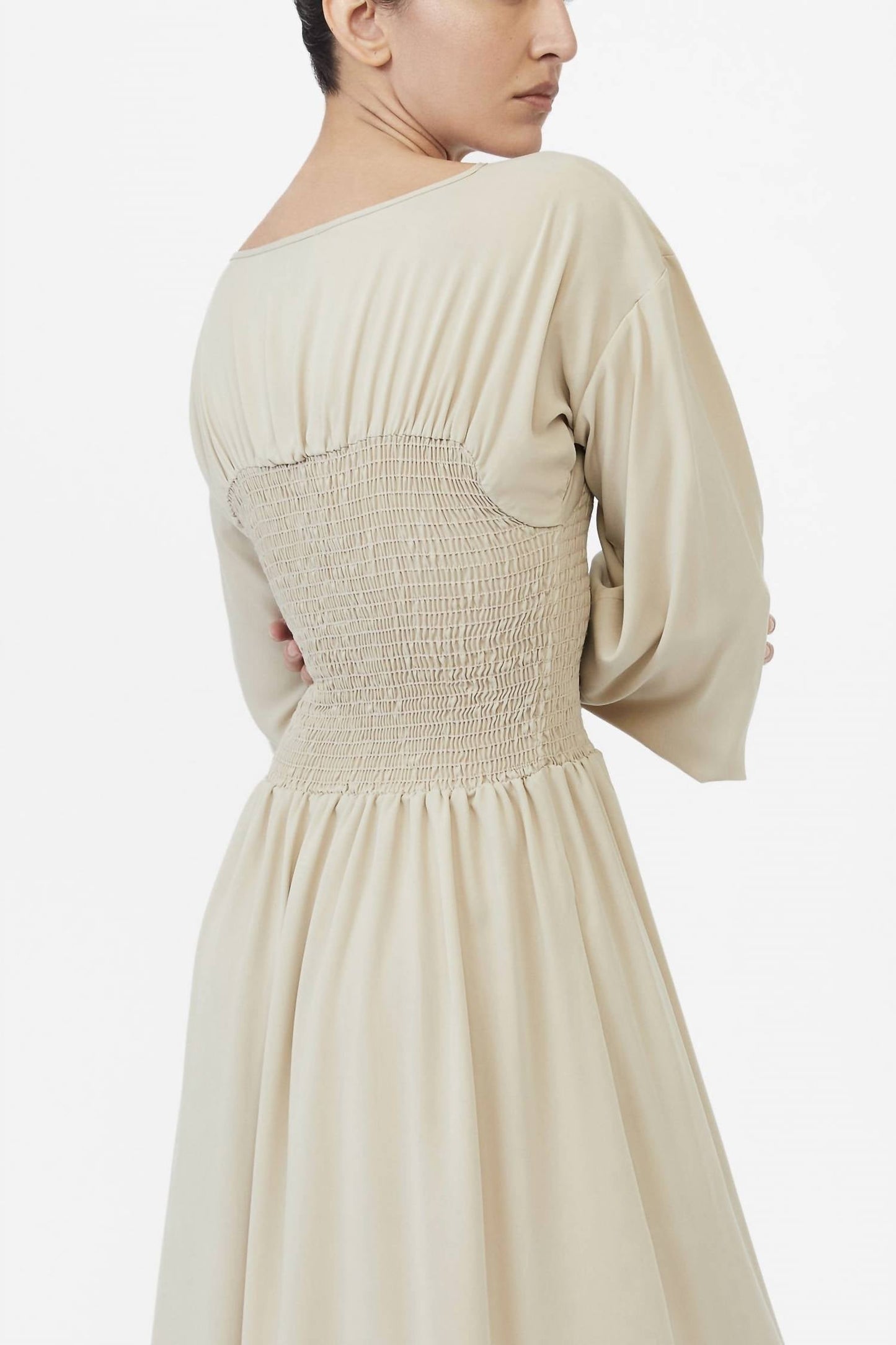 Dāl The Label - Smocked Midi Dress