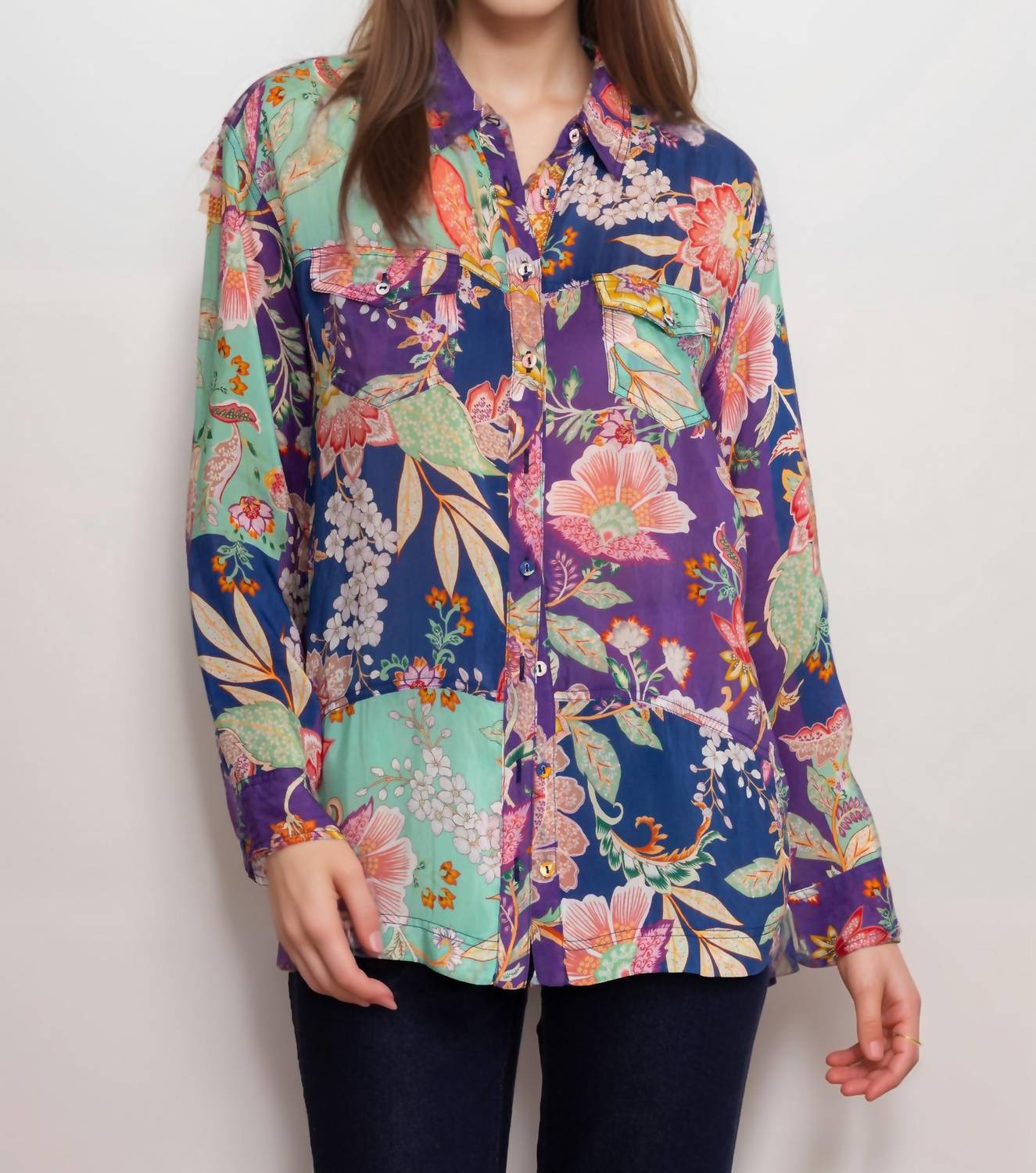 Johnny Was - Vivienne Leya Button Up Shirt
