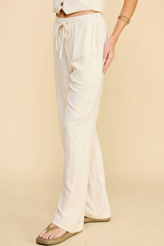 If She Loves - Evergreen Linen Pant