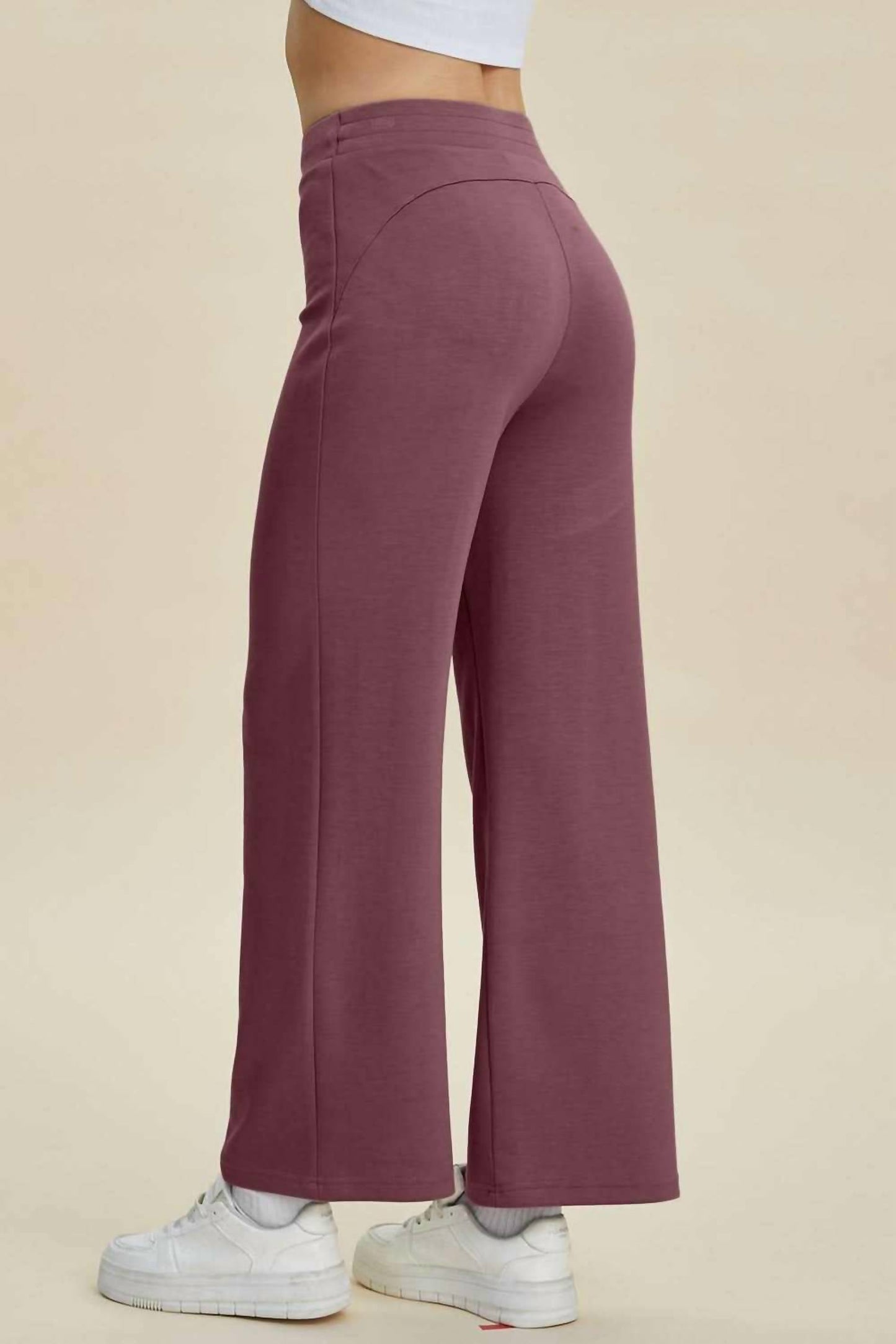 Basic Bae - Full Size Air Scuba Drawstring Wide Leg Pants