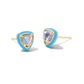 Kendra Scott - Arden Gold Enamel Framed Stud Earrings