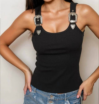 Pretty Garbage - Buckle Up Tank Top