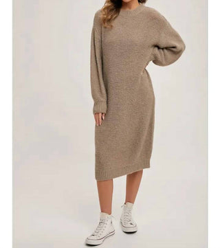 Bluivy - Oversized Lightweight Knit Sweater Dress