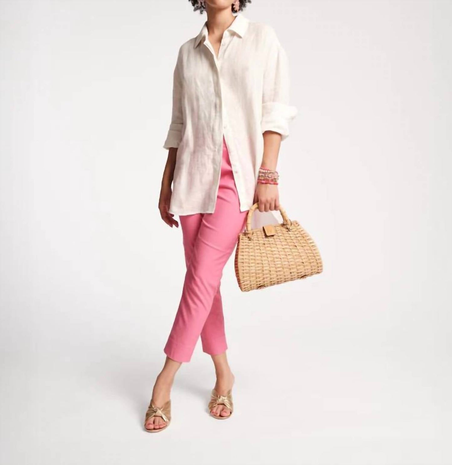 Frances Valentine - Perfect Oversized Linen Button Down