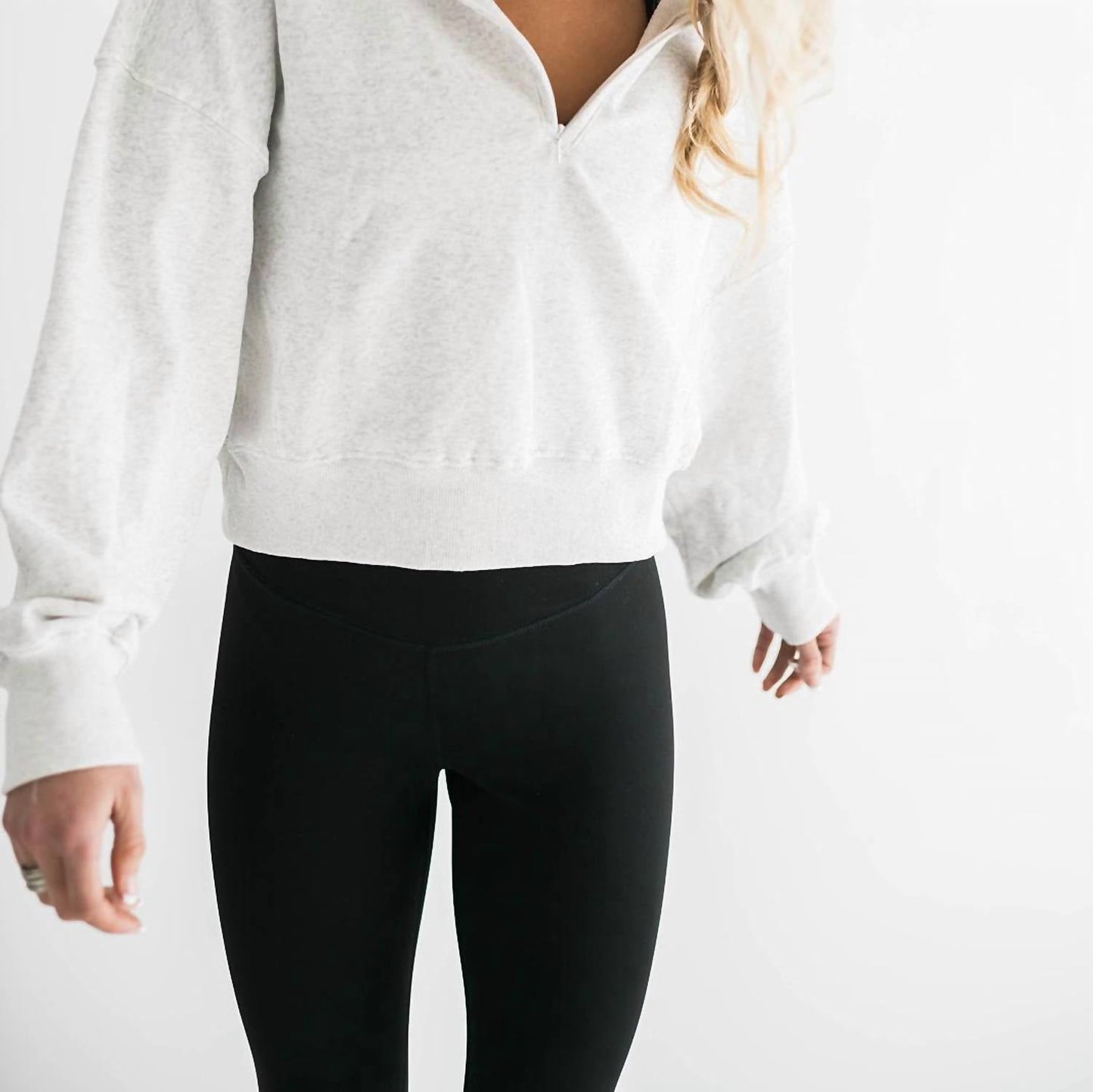 Falcon Park - Mia Half Zip Sweatshirt