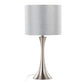 Lenuxe 24" Contemporary Metal Table Lamp Set