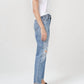 Agolde - Mia Mid Rise Straight Jeans