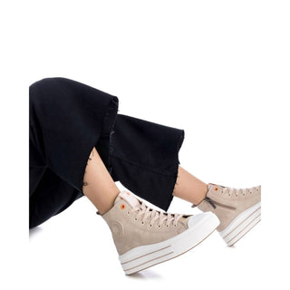 Xti - Women's Canvas Ankle Booties