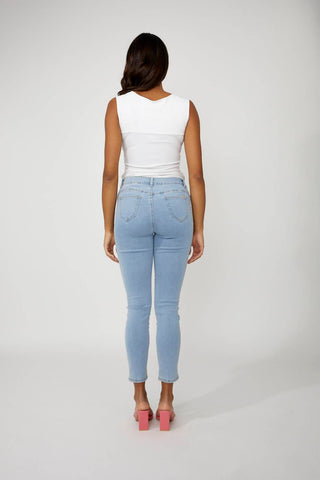 Frank Lyman - Mid-rise Skinny Jeans