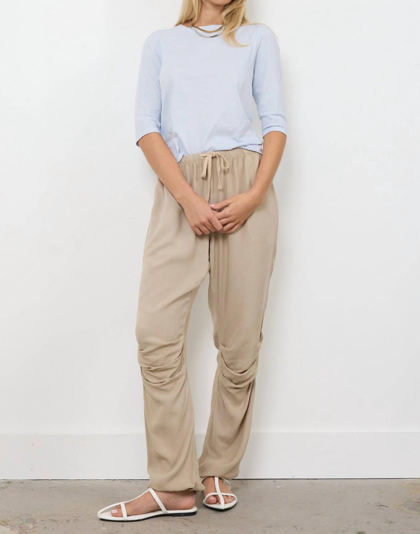 Lamade - Santa Monica Mitered Elbow Length Tee