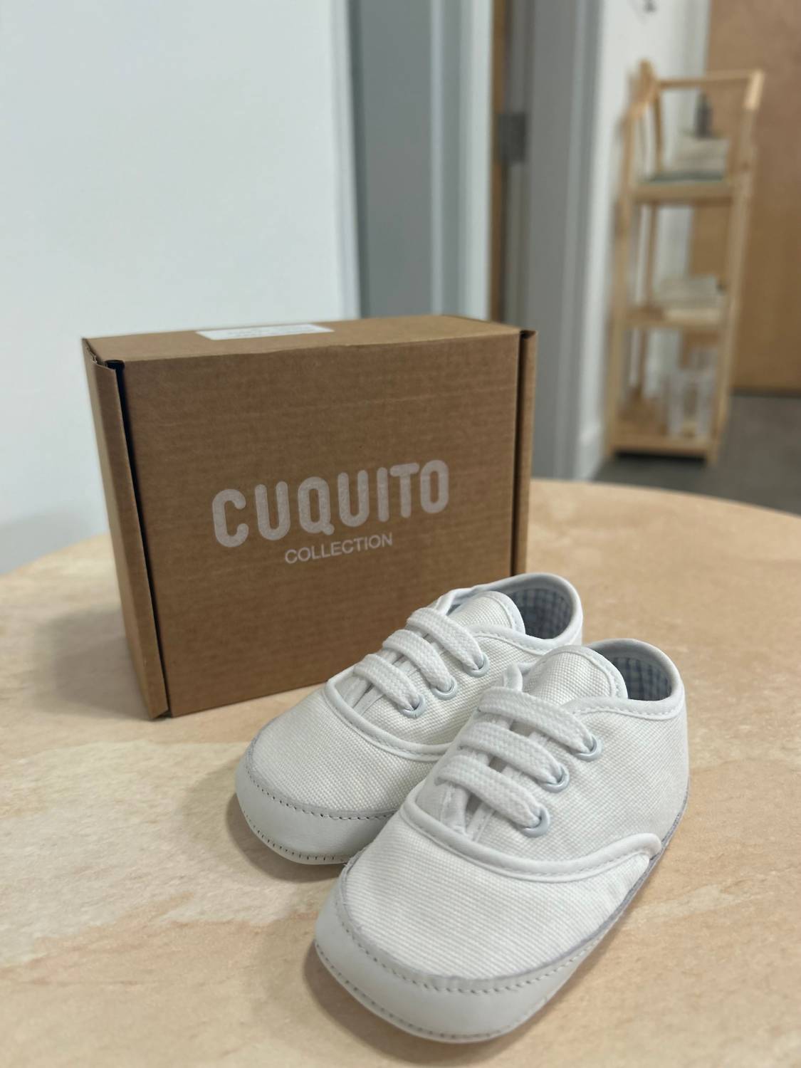Cuquito - Kids' Girls' Celeste Leather Sneakers