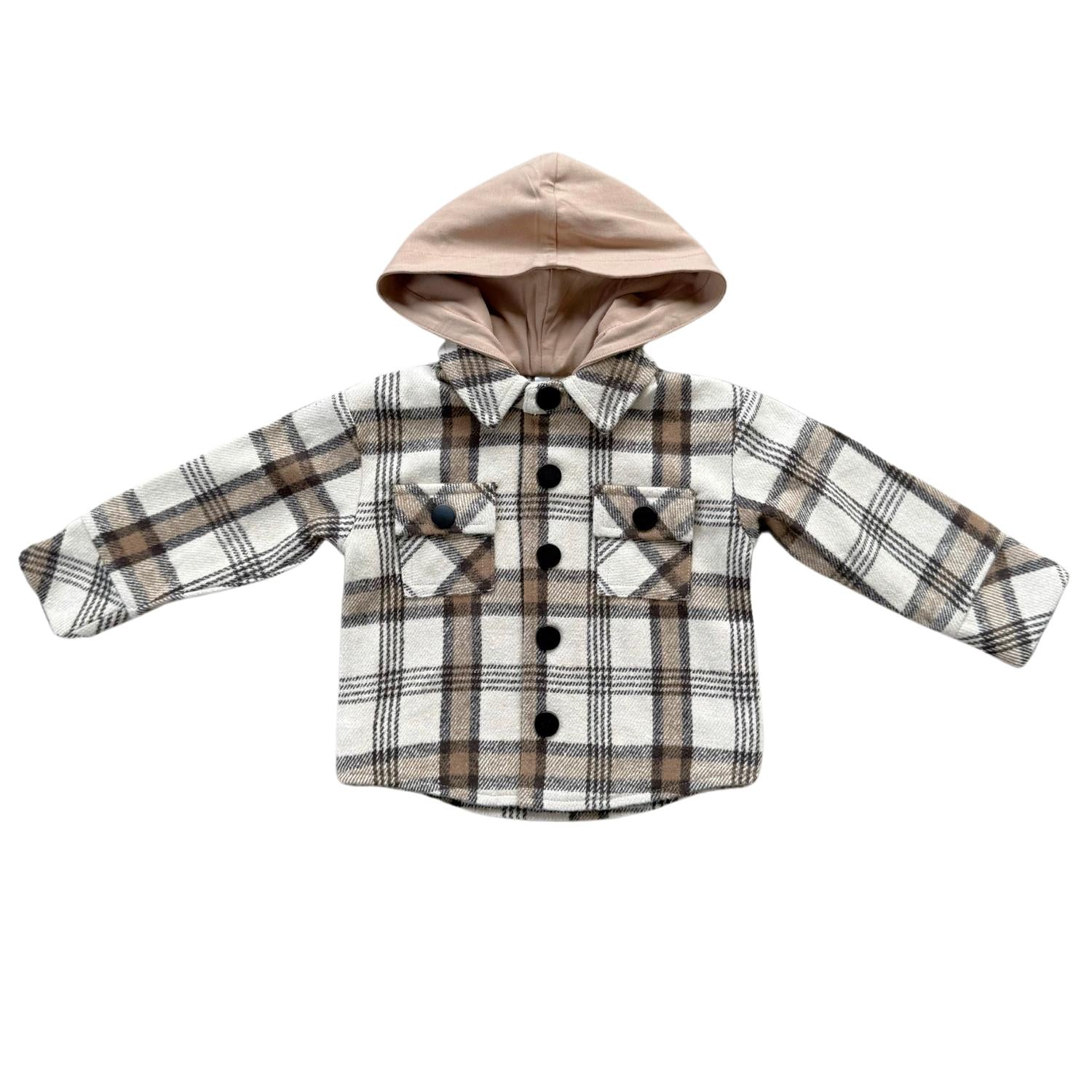 Babysprouts - Boy's Hooded Shacket