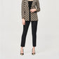 Joseph Ribkoff - Geometric Print Open Front Blazer Jacket