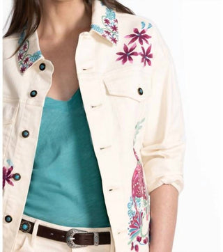 Johnny Was - THE CLASSIC DENIM JACKET LEILANA