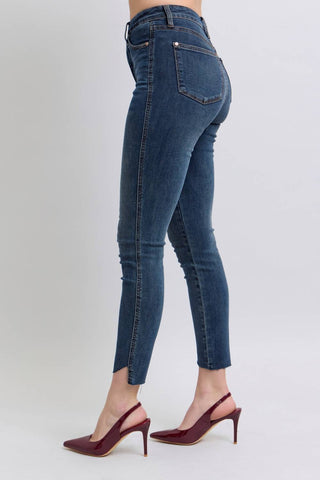 Judy Blue - Tummy Control Step Hem Skinny Jean