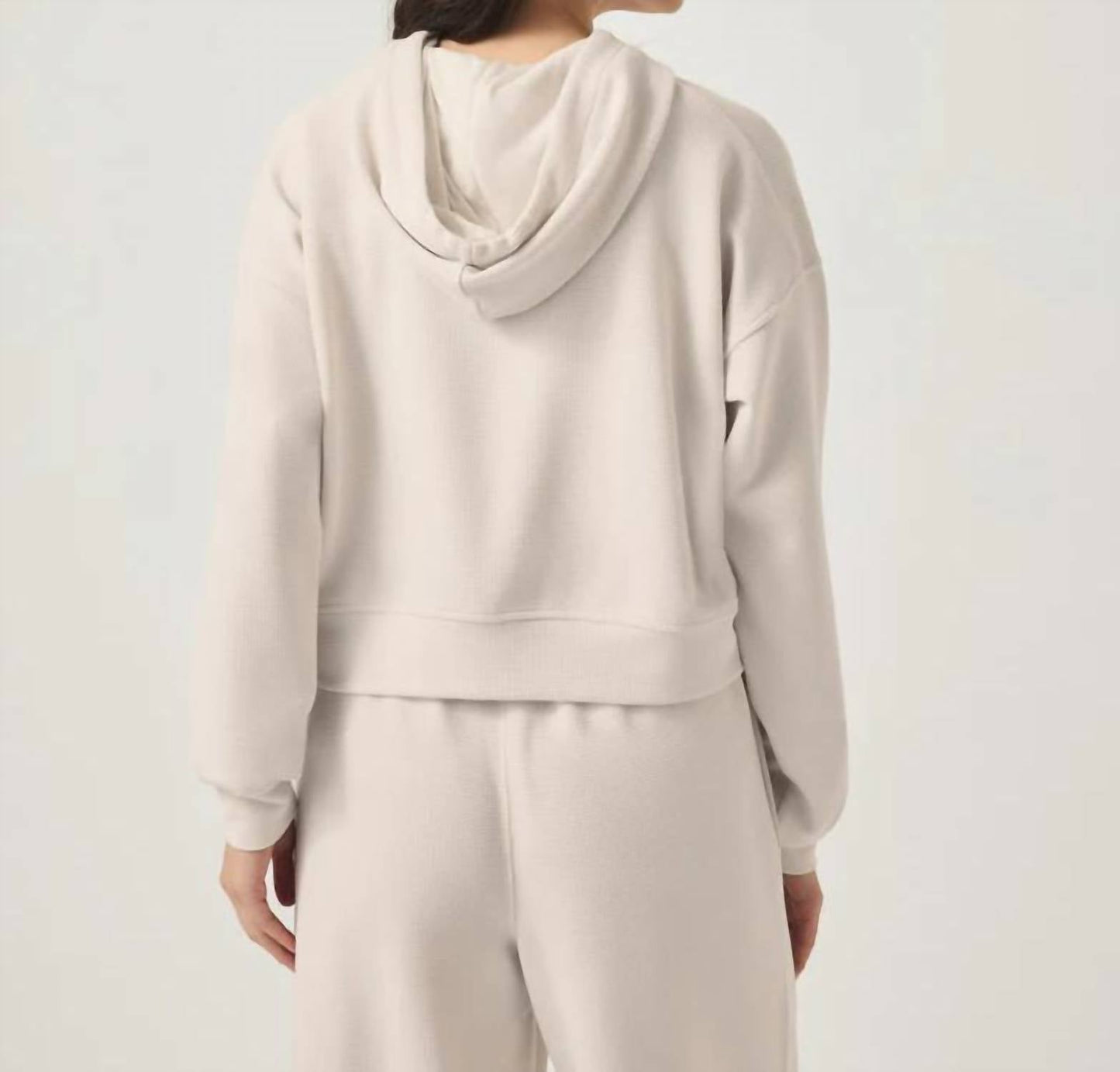 Splendid - Waffle Scuba Zip-Up Pullover