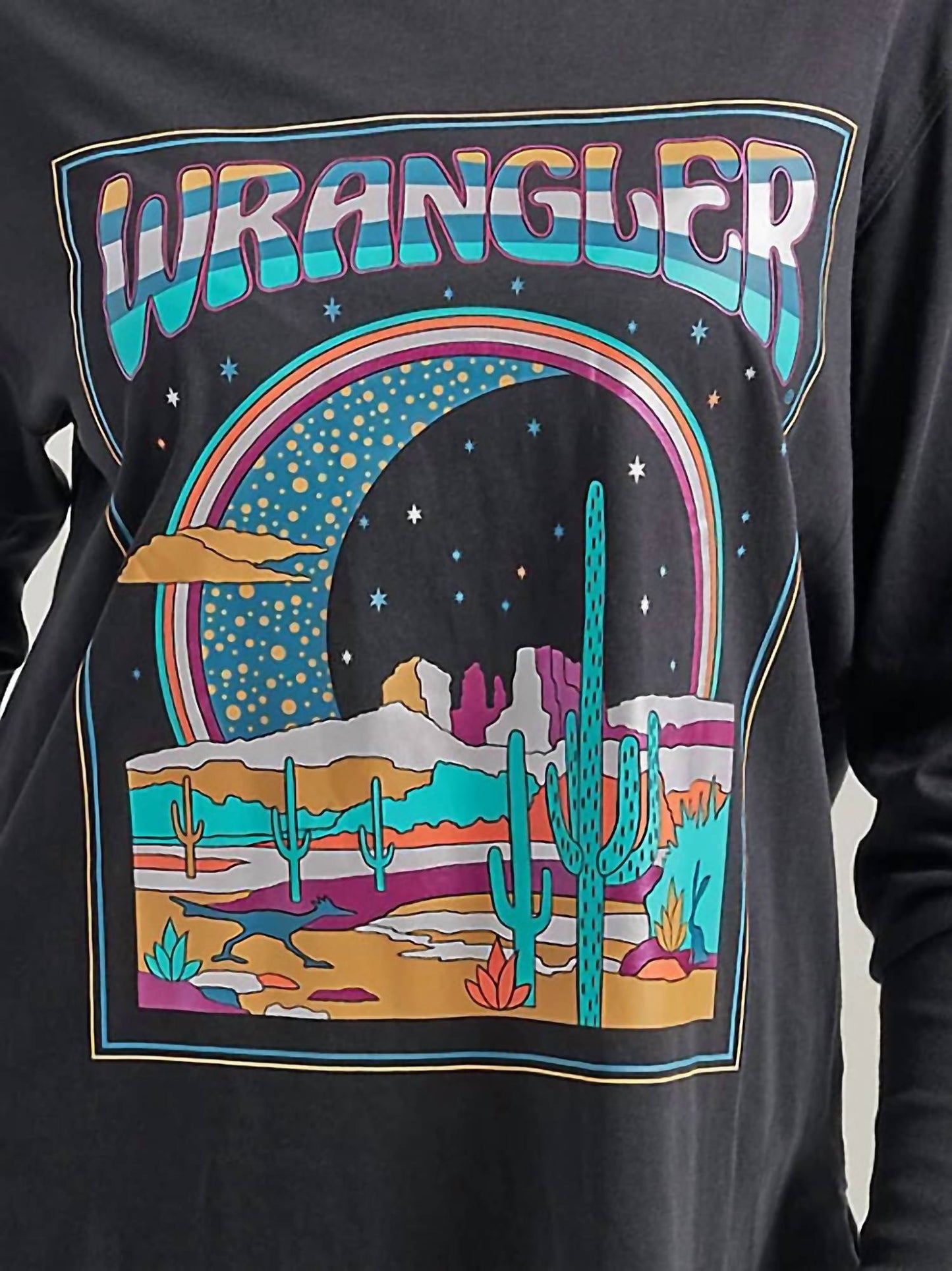 Wrangler - Graphic Long Sleeve Relaxed Tee