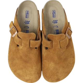 Birkenstock - Women's Boston Suede Leather Clogs - NARROW