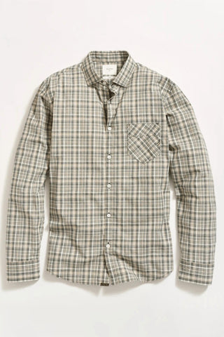 Billy Reid - Men's Micro-madras Plaid T-shirt