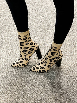 Chinese Laundry - Women's Raine Leopard Bootie