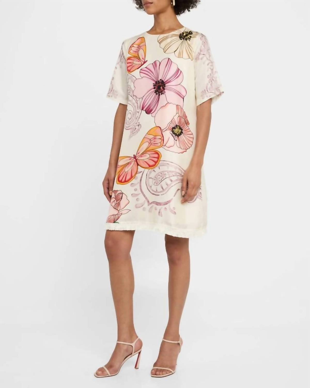 Johnny Was - Daisee Fringe Mini Dress