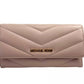 Michael Kors - Jet Set Travel Large Quilted Leather Trifold Wallet