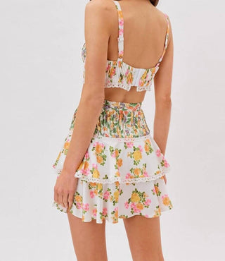 For Love & Lemons - Rosalyn Mini Skirt