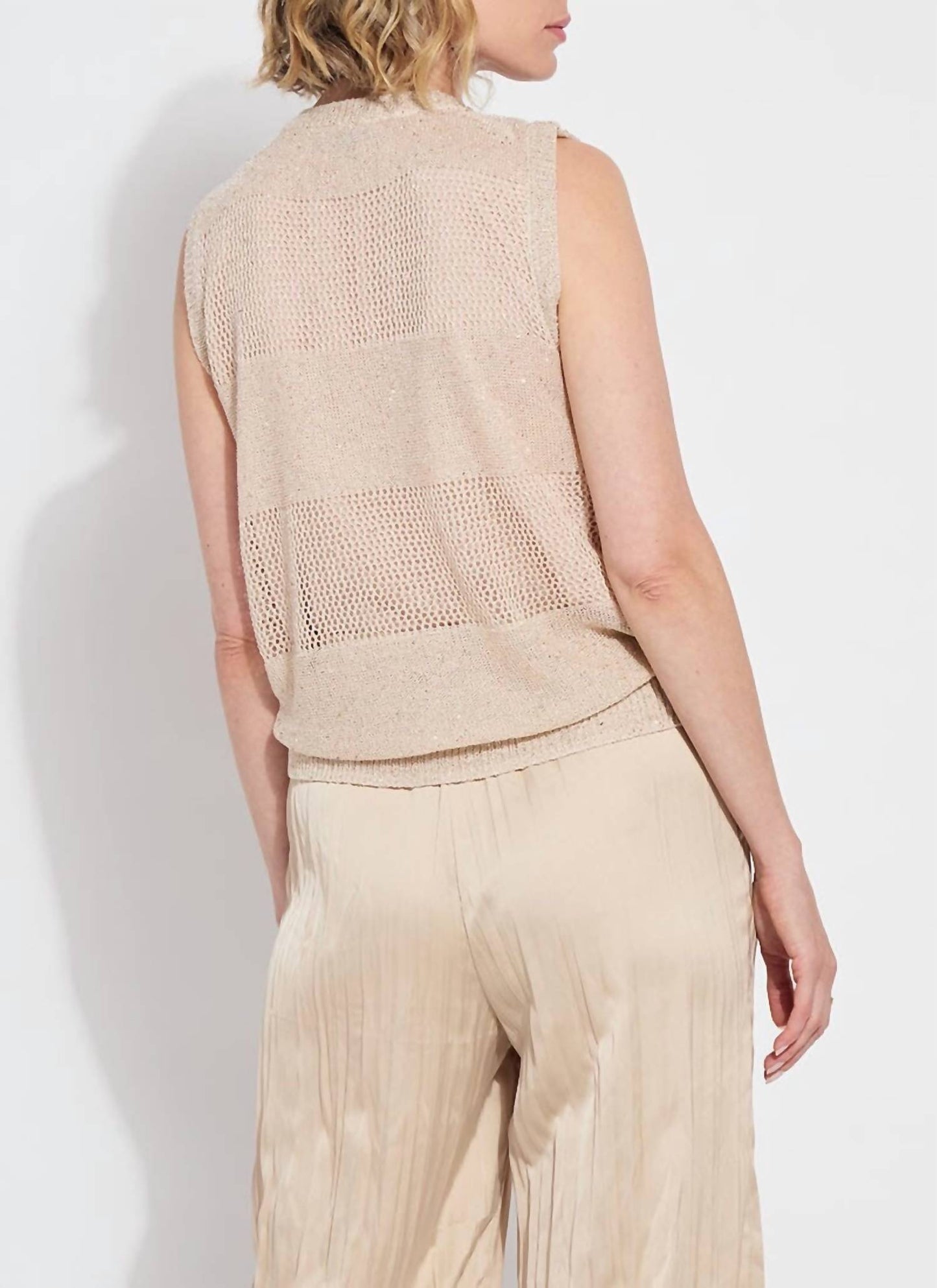 Lysse - Sequin V-Neck Shell Top