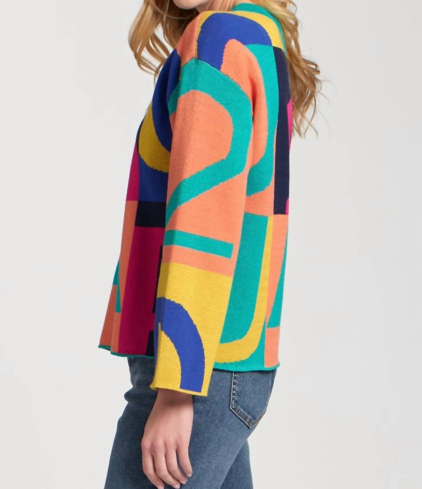 Apny - Graphic Graffiti Pullover Sweater