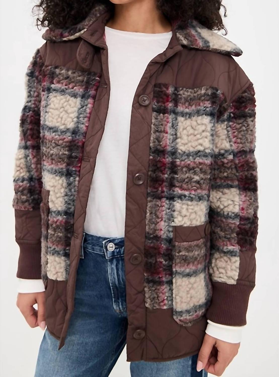 Free People - Sana Quilted Bomber Jacket